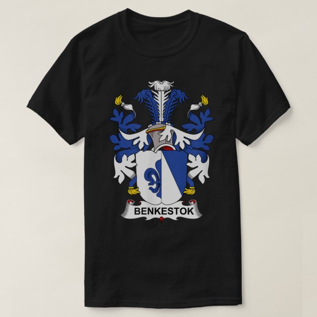 Camiseta Benkestok Coat of Arms - Family Crest  (Diseño del anverso)