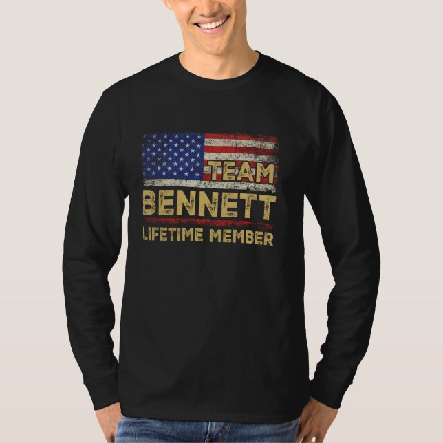 Camiseta Bennett Apellit Shirt Team Bennett Lifetime (Anverso)