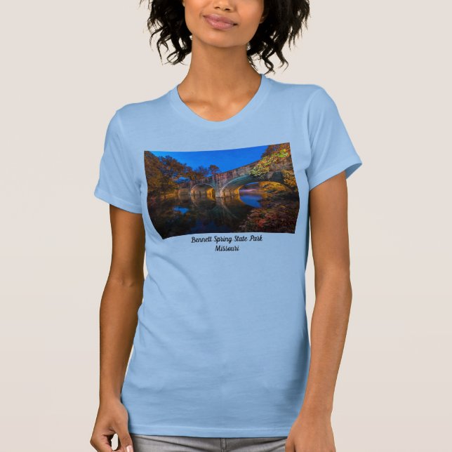 Camiseta Bennett Spring Bridge Twilight T-Shirt (Anverso)