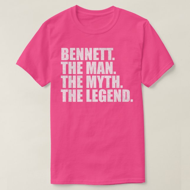 Camiseta BennettBennett Nombre Bennett con nombre (Diseño del anverso)