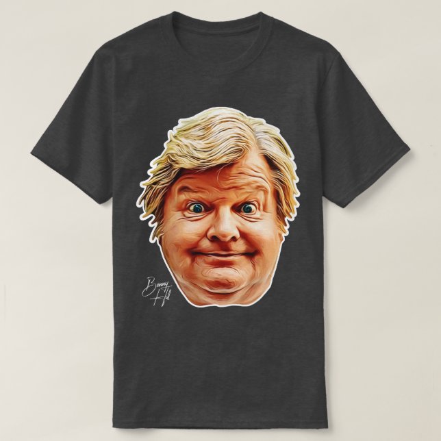 CAMISETA BENNY HILL (Diseño del anverso)