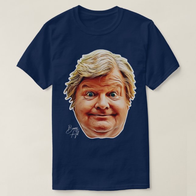 CAMISETA BENNY HILL (Diseño del anverso)