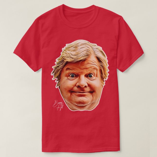 CAMISETA BENNY HILL (Diseño del anverso)
