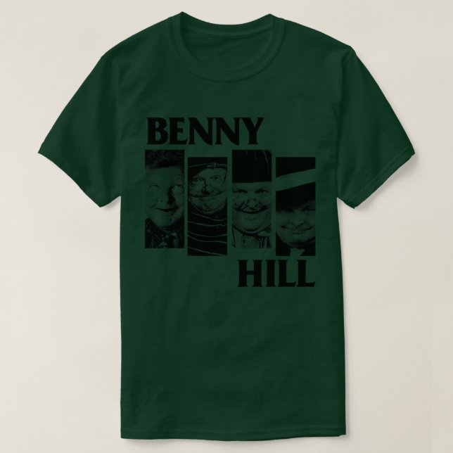 Camiseta Benny Hill Punksthetic Fan Art (Diseño del anverso)