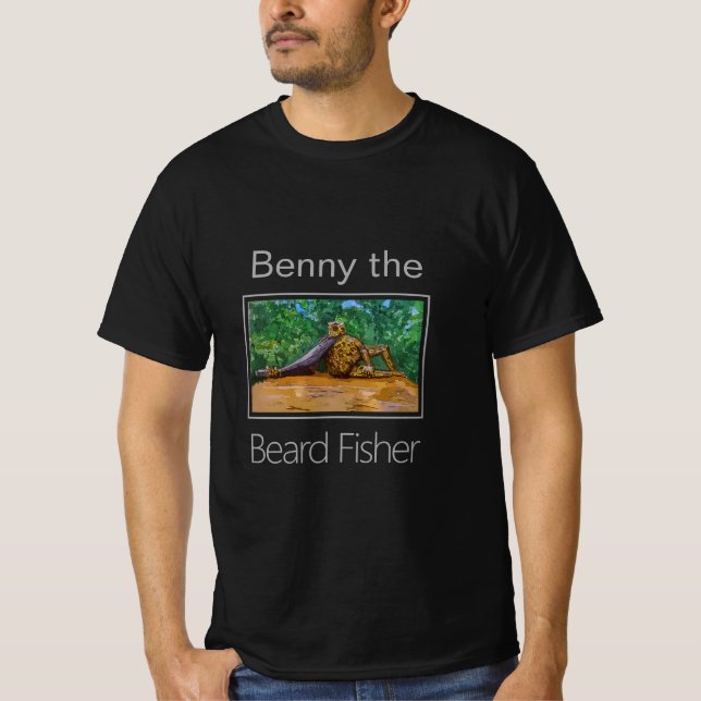 Camiseta Benny the Beard Fisher, Germfask, Michigan (Anverso)
