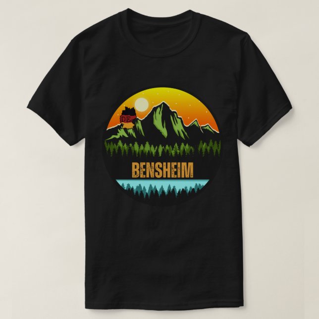 Camiseta Bensheim, Alemania (Diseño del anverso)