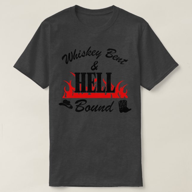 Camiseta Bent and Hell Bound (Diseño del anverso)