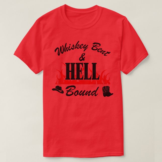 Camiseta Bent and Hell Bound (Diseño del anverso)
