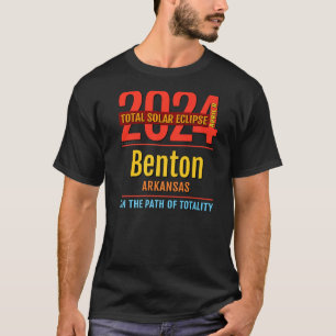 Camiseta Benton Arkansas AR Eclipse solar total 2024 4
