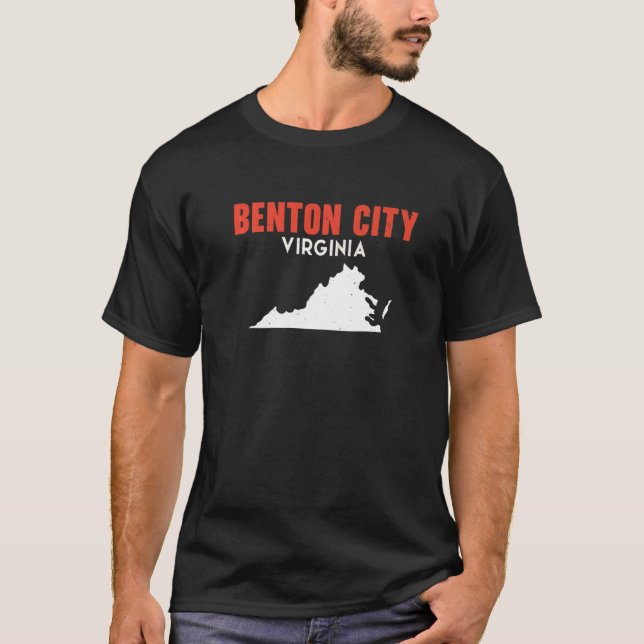 Camiseta Benton City Washington USA State America Travel Wa (Anverso)