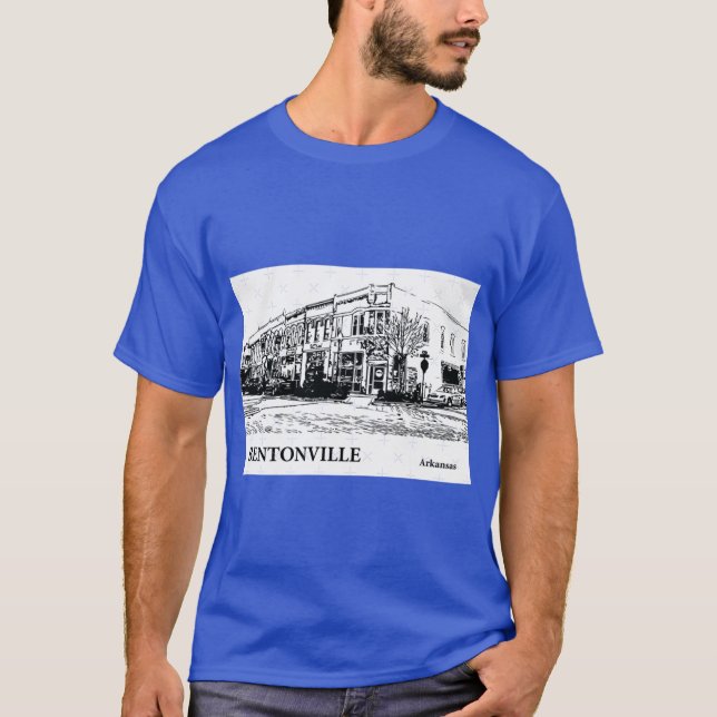 Camiseta Bentonville Arkansas 1 (Anverso)