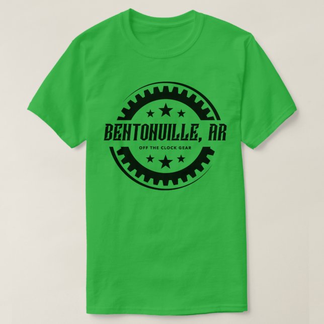 Camiseta Bentonville Arkansas TShirt 3 (Diseño del anverso)