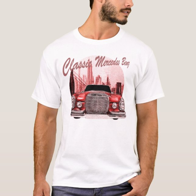 Camiseta Benz clásico de Mercedes del coche (Anverso)