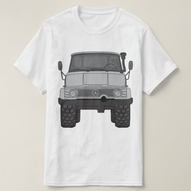 Camiseta Benz Unimog 4x4 de Mercedes (Diseño del anverso)