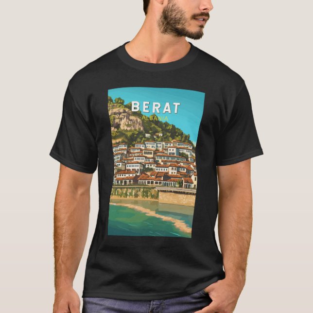 Camiseta Berat Albania Viajes de arte (Anverso)