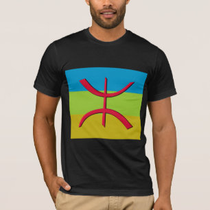 Camiseta Berbere de Drapeau