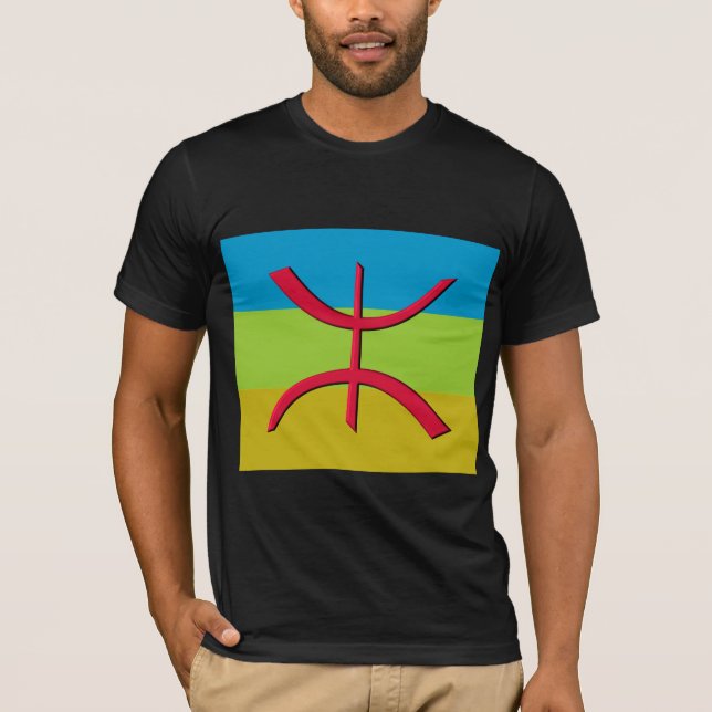 Camiseta Berbere de Drapeau (Anverso)