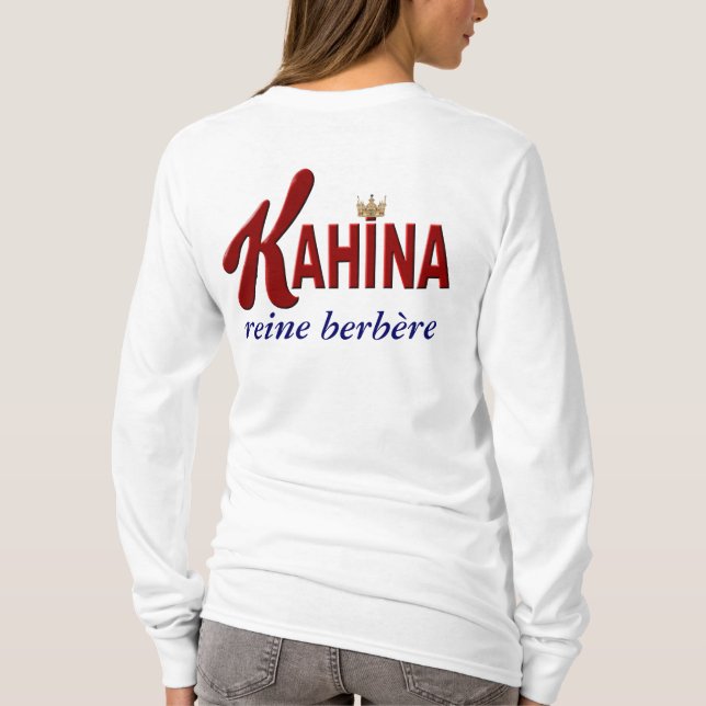 Camiseta Berbere del reine de Kahina (Reverso)