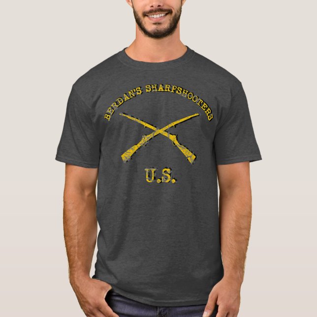Camiseta Berdans Sharpshooters unidad de elite de guerra ci (Anverso)