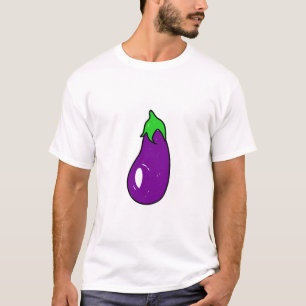 Camiseta berenjena