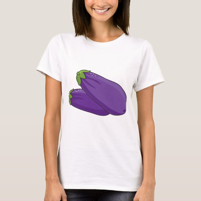 Camiseta Berenjena (Anverso)