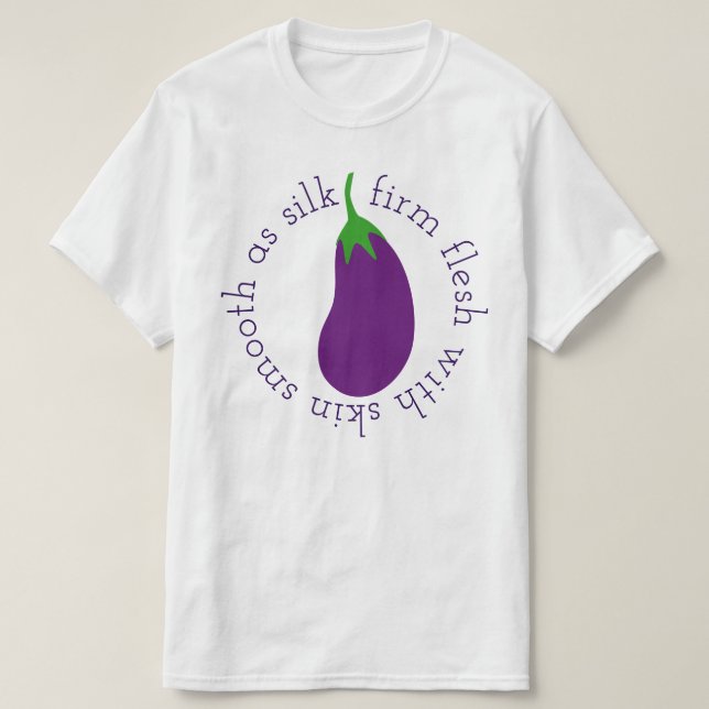 Camiseta Berenjena (Diseño del anverso)
