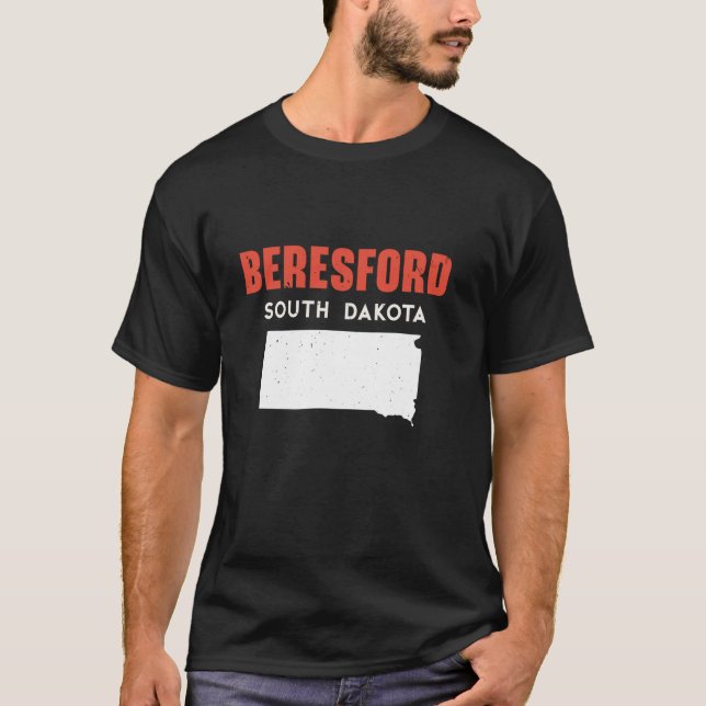 Camiseta Beresford Dakota del Sur Estados Unidos de América (Anverso)