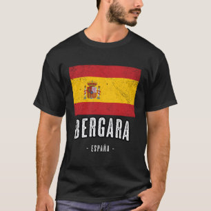 Camiseta Bergara España Es Bandera Ciudad Bandera Ropa