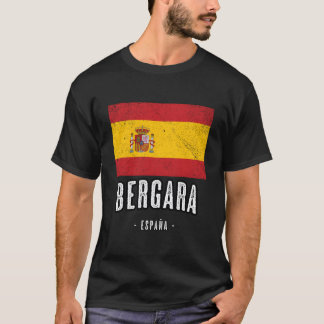 Camiseta Bergara Spain Es Flag City Bandera Ropa