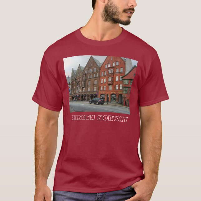 CAMISETA BERGEN NORUEGA (Anverso)