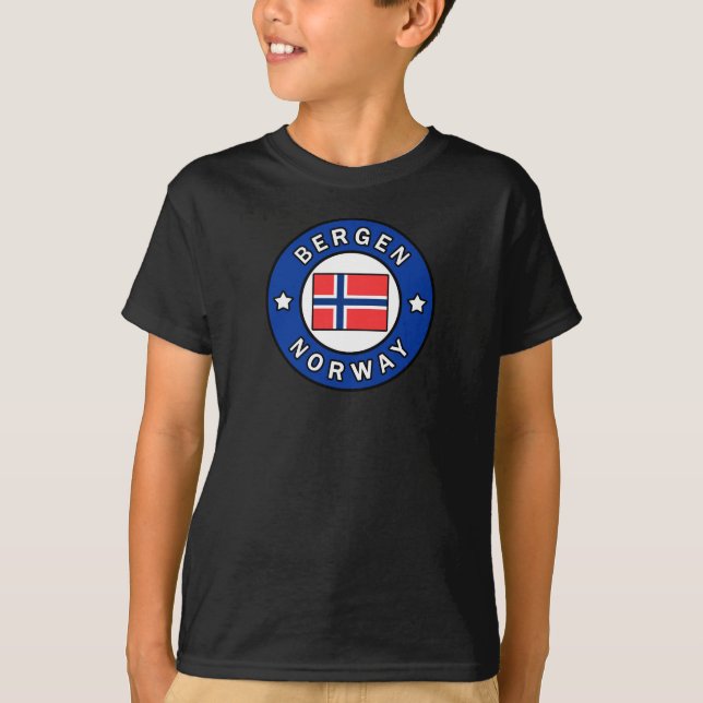 Camiseta Bergen Noruega (Anverso)