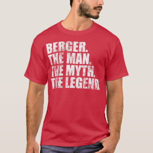 Camiseta Berger Berger apellido Berger apellido Berger S