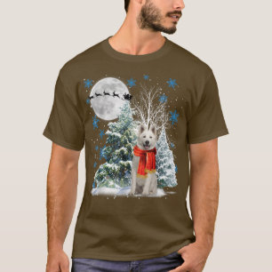 Camiseta Berger Blanc Suisse Bajo La Nieve De La Luna Navid