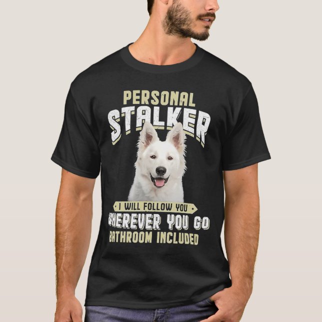 Camiseta Berger Blanc Suisse Personal Stalker que seguiré (Anverso)