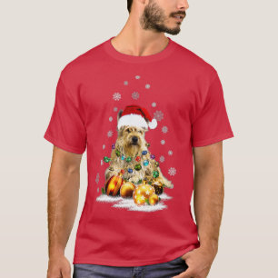 Camiseta Berger Picard Dog Lights Christmas Matching Family
