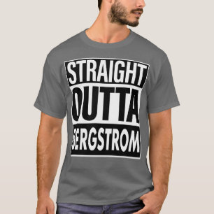 Camiseta Bergstrom Nombre Straight Outta Bergstrom