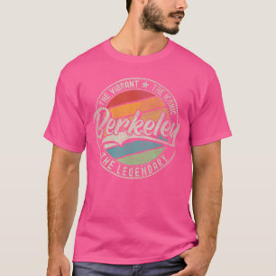 Camiseta Berkeley CA California Antiguo Distorsionado retro