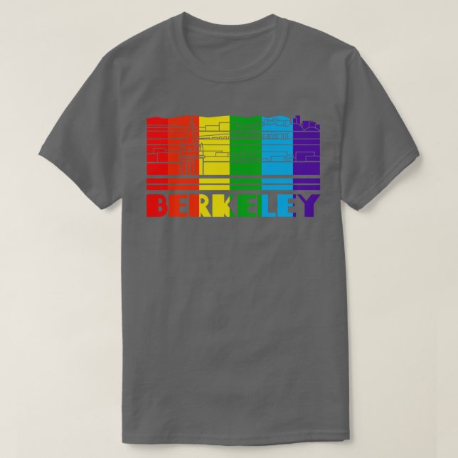 Camiseta Berkeley Orgullo Berkeley LGTB Gift LGBTQ Supporte (Diseño del anverso)
