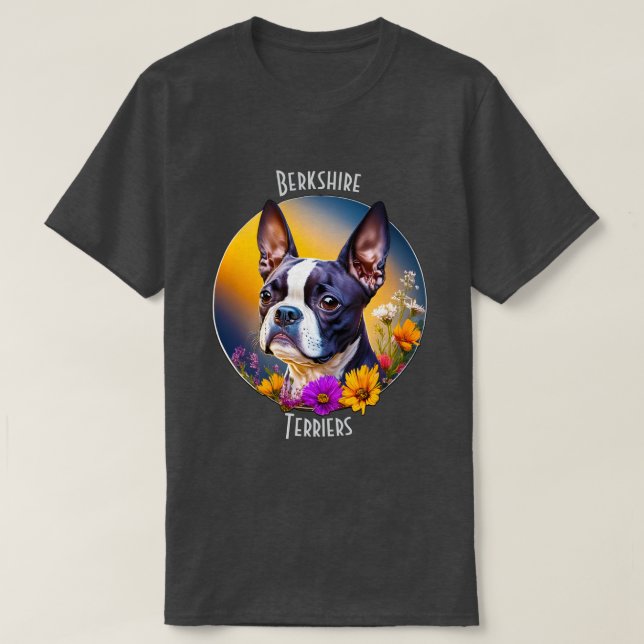Camiseta Berkshire Terriers 01 (Diseño del anverso)