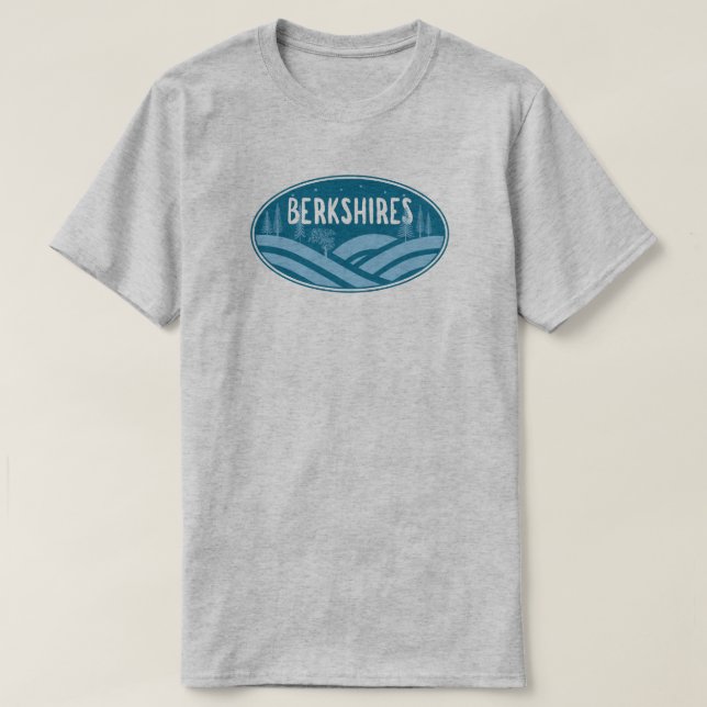 Camiseta Berkshires Massachusetts al aire libre (Diseño del anverso)