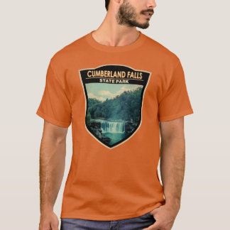 Camiseta berland Falls State Park Kentucky Badge sobredimen