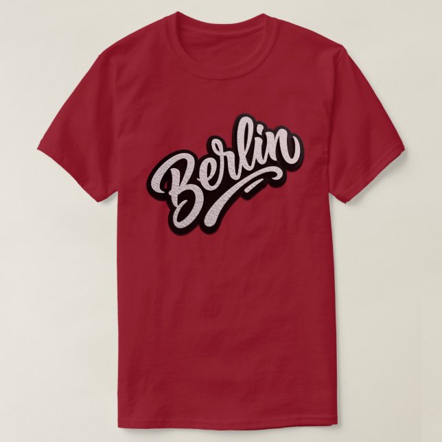 Camiseta Berlín (Diseño del anverso)