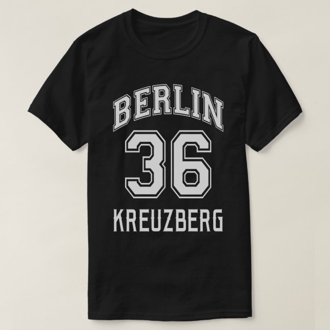 Camiseta Berlín 36 Kreuzberg: Nostalgia para la capilla de (Diseño del anverso)