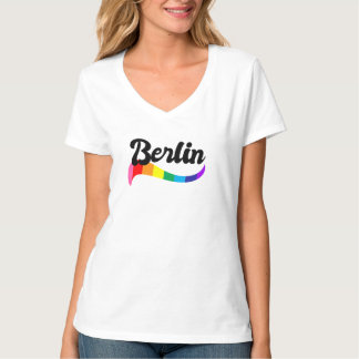Camiseta Berlín Alemania Orgullo Gay Desfile Arcoíris Queer