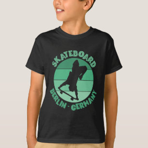 Camiseta Berlín Alemania Skateboarder Urna Skateboarding 1