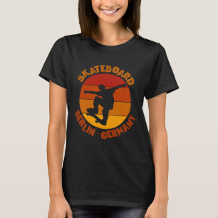Camiseta Berlín Alemania Skater Urna Skateboarding 2 