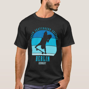Camiseta Berlín Alemania Skater Urna Skateboarding 5