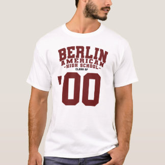Camiseta Berlin American High School - Año de Graduación