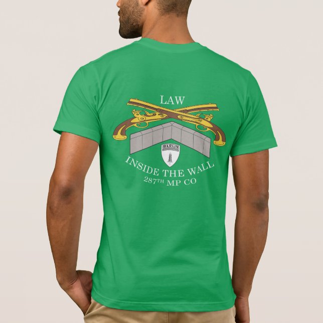 Camiseta Berlín brigada MP Veterans (Reverso)