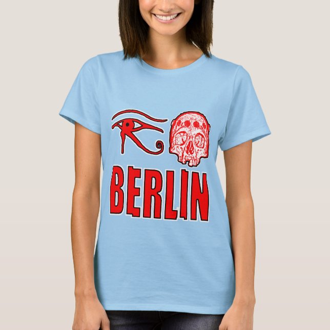 Camiseta ¡Berlín me duele el cerebro! (Anverso)